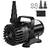 Hurmovae Pond Pump — 3200 GPH, 18 ft Lift, 150W Submersible Pump for Ponds, Fountains & Waterfalls