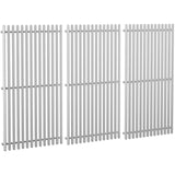 QuliMetal 9.5MM Grill Grates for Weber Genesis II – 304 Stainless Steel