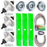 TENGMUJX 48-Inch Deck Rebuild Kit for John Deere 145/155C and LA Series