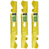 Wuples ZT1-50 Mulching High-Lift Blades — 50" Deck, 3-Pack, Cub Cadet XT1-LT50 Compatible