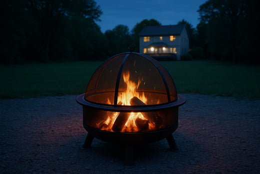 Fire Pit Clearances: How Far From the House, Deck and Overhang