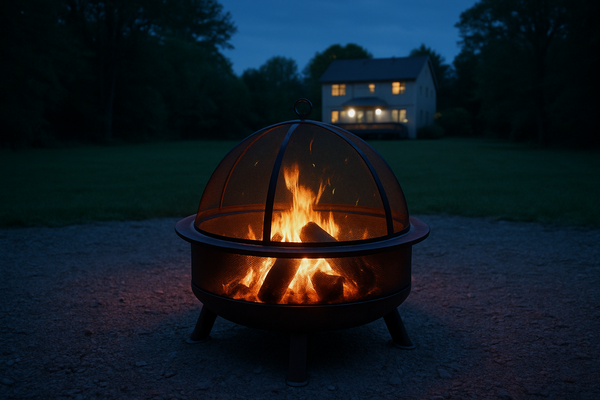 Fire Pit Clearances: How Far From the House, Deck and Overhang