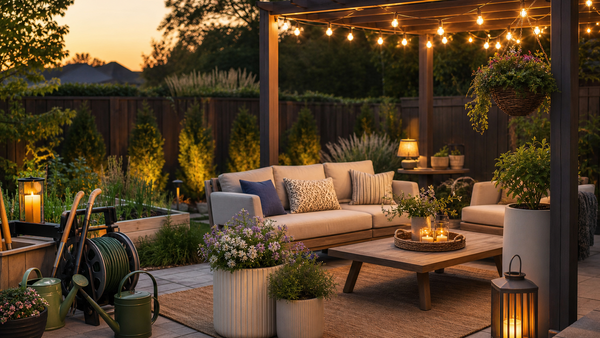 How to Create an Inviting Outdoor Living Room Using PatioZora Accessories