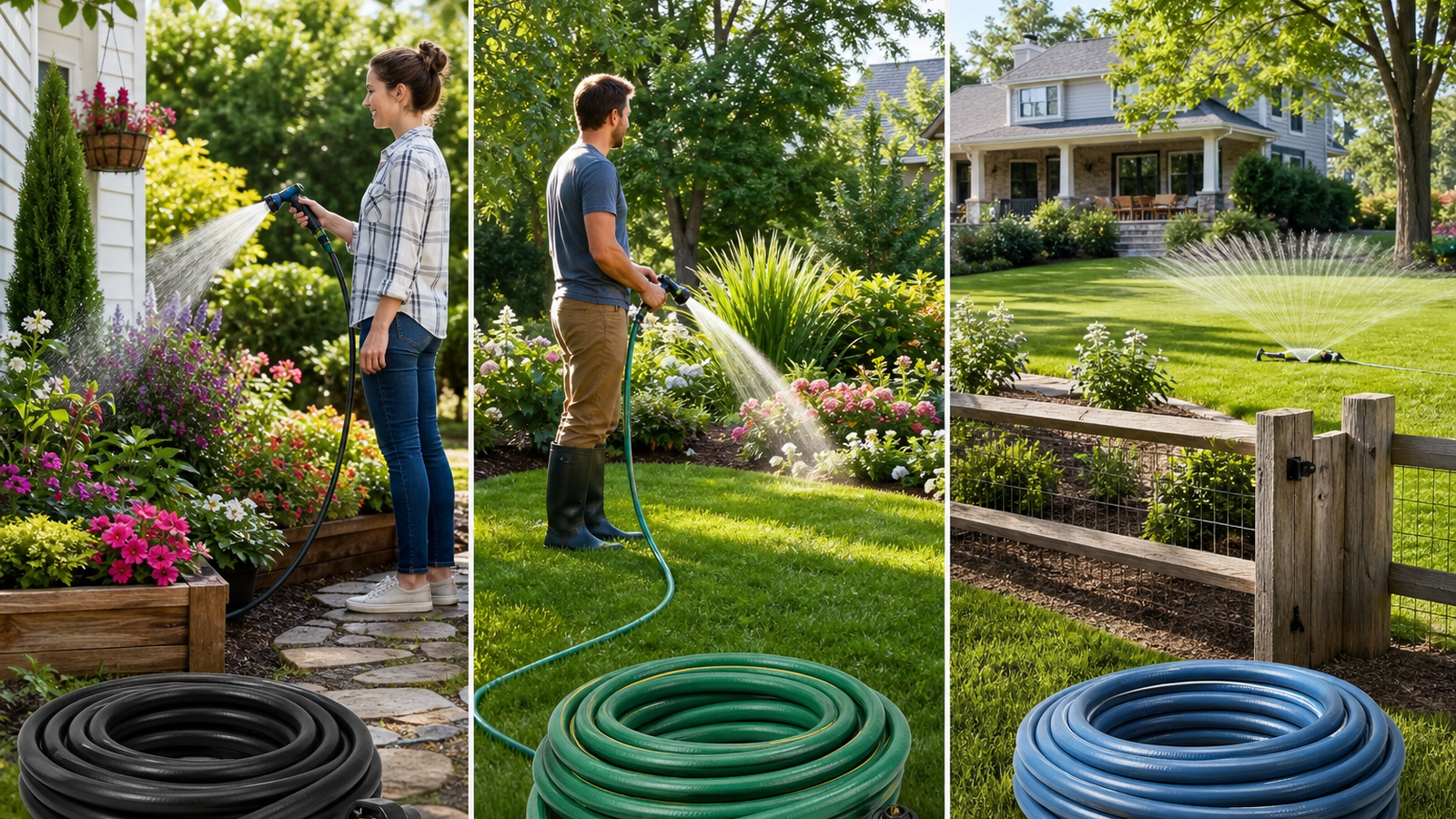 PatioZora Garden How to Pick the Best Garden Hose for Different Yard Sizes guide image for United States (USA) shoppers