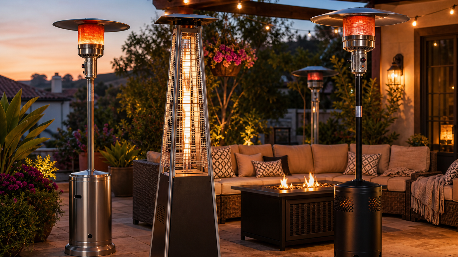 PatioZora Garden Review of Best Outdoor Patio Heaters for Extended Garden Enjoyment guide image for United States (USA) shoppers