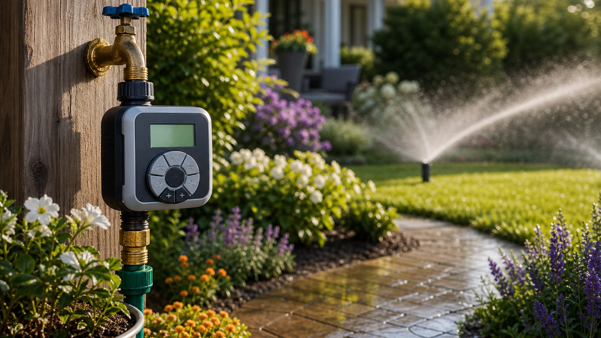 Smart Watering Timers and Controllers for Efficient Garden Irrigation in the USA