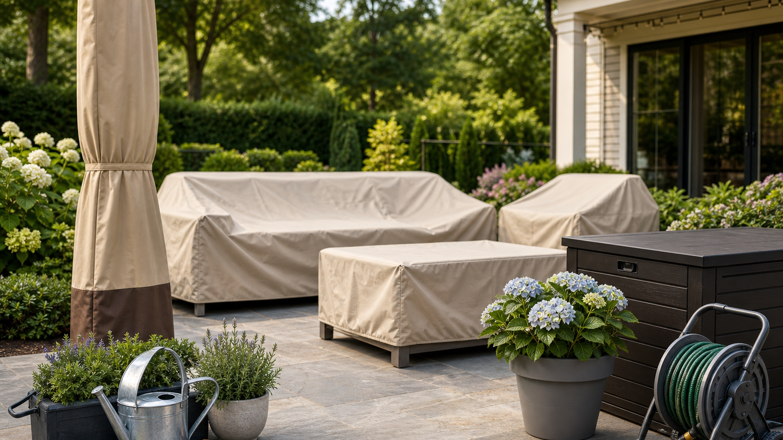 PatioZora Garden Ultimate Guide to Outdoor Living Furniture Covers and Weather Protection guide image for United States (USA) shoppers