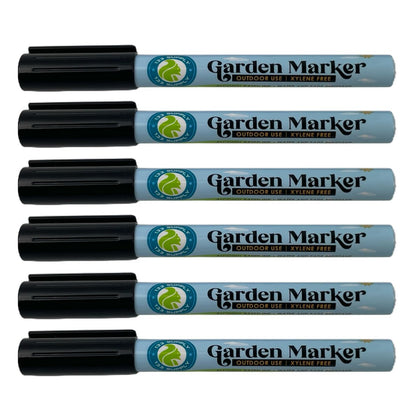 133 SUPPLY garden marker pen in black with 0.8mm tip for precise plant labeling