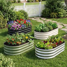 1MORE family-friendly garden bed ready for collaborative planting.