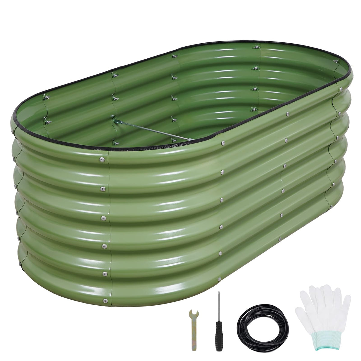 1MORE raised bed used for vegetables, herbs, and flowers in a yard or balcony
