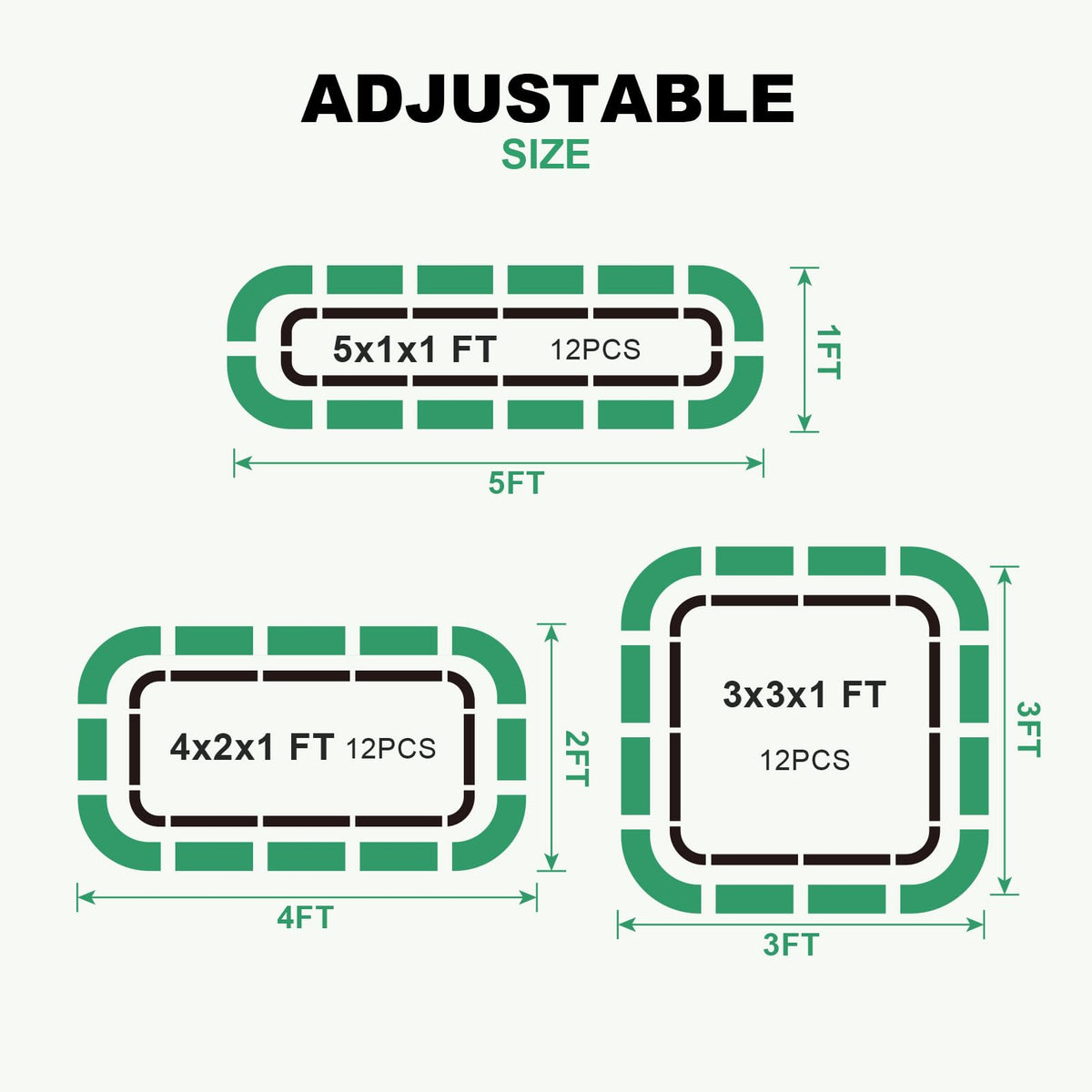 1MORE modular layout open spacing image for soil and roots
