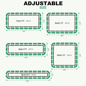 1MORE Raised Bed curved supports reinforcing a sturdy frame
