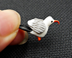 1shopforyou seagull figurines earth tones suit indoor or patio.