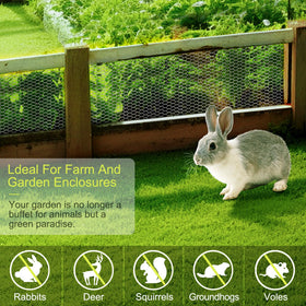 24 Rifny chicken coop and garden fence demonstrates versatile installation