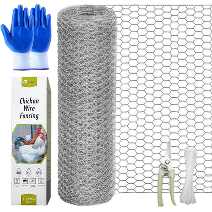 24 Rifny chicken wire mesh panel for garden fencing with airflow