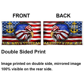 2BUT flag close-up highlights durable double stitching.