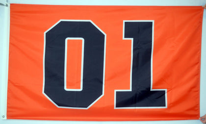 2BUT General Lee flag banner 3x5 ft, vivid UV-resistant print for outdoor or indoor decor