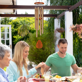 2IMT baptism gift wind chimes for faith celebrations.