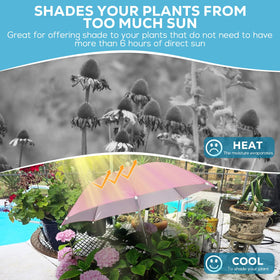 2win2buy plant umbrella stable base prevents tipping in wind
