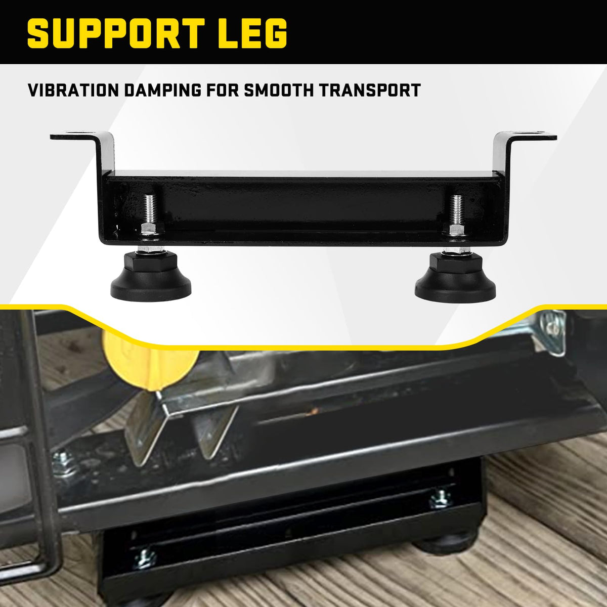3 BUZZLETT generator wheel kit mounting accessories for quick, secure installation.