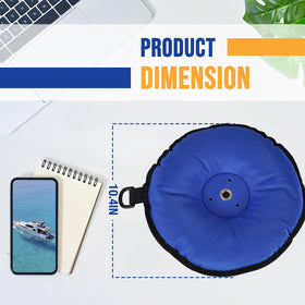 3 BUZZLETT sandbag base weatherproof blue canvas protects against rain and sun exposure
