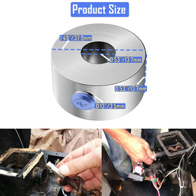 333'S Aluminum Auger Bushing close-up showing precise machining for a snug fit