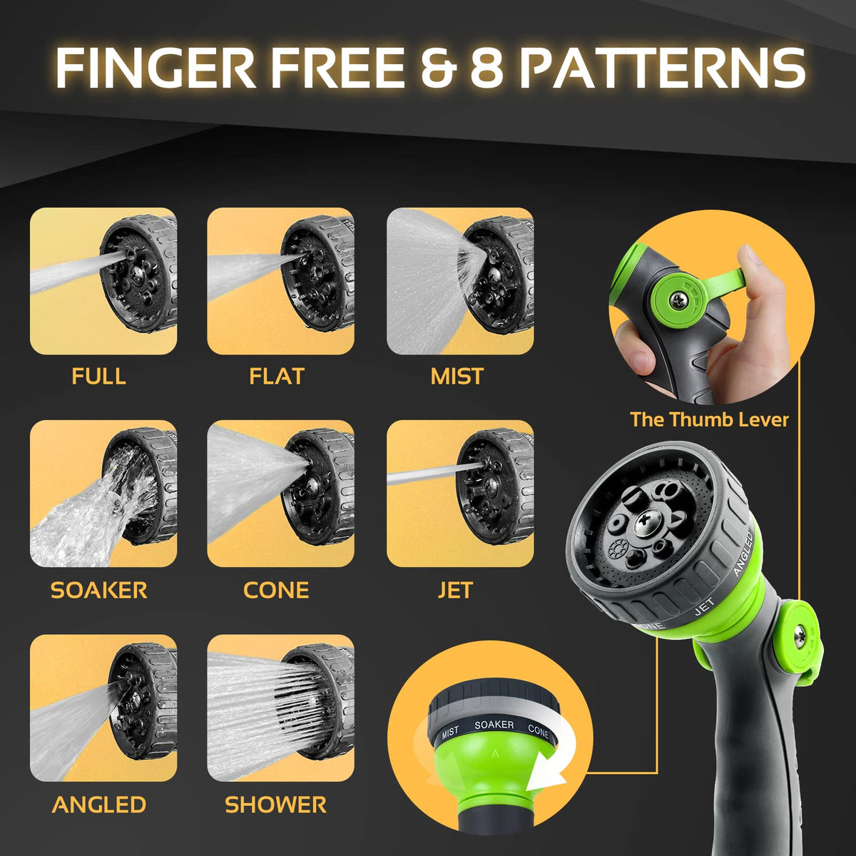 360 Gadget crush-resistant aluminum fittings withstand heavy use.