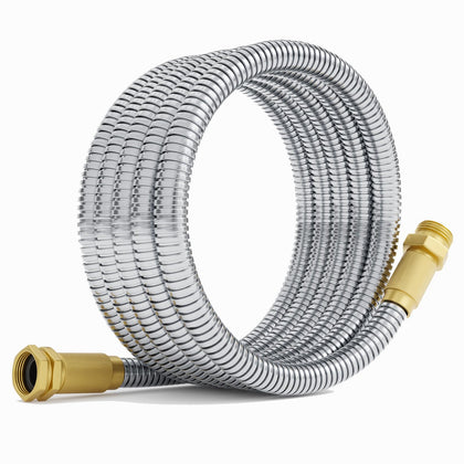 360 GADGET garden hose with metal outer for durable outdoor use