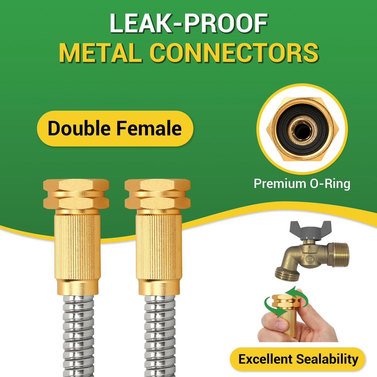 360 GADGET universal 3-4 connector enables versatile hose reel setups