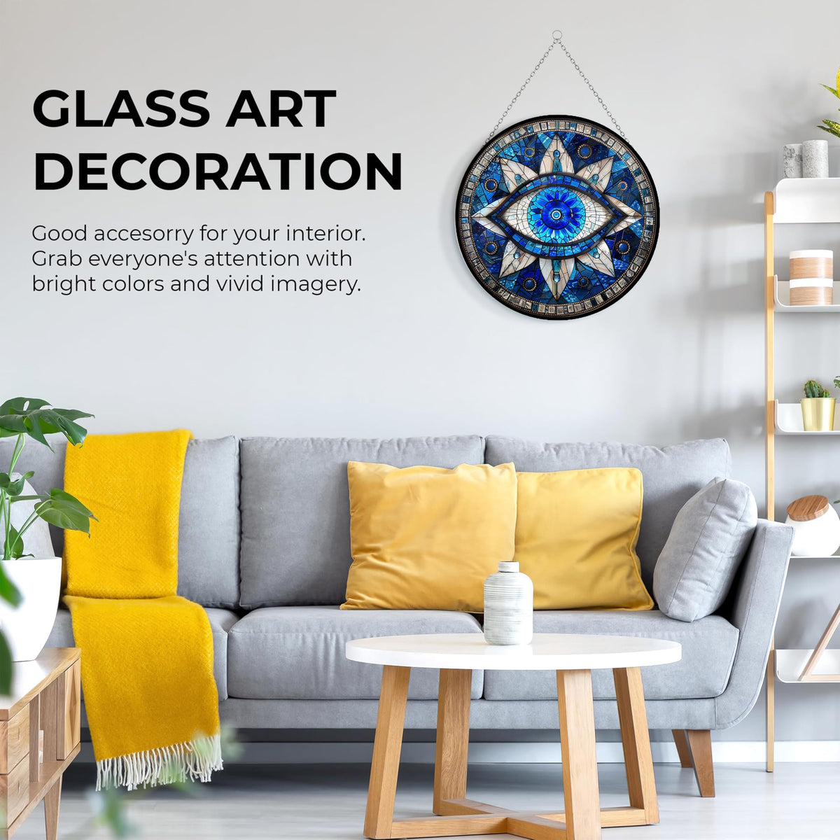 365CUSGIFTS gift for cat lovers featuring playful evil eye motif