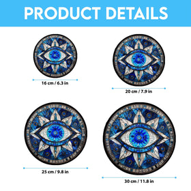 365CUSGIFTS stained glass panel decor enhances ambiance and privacy