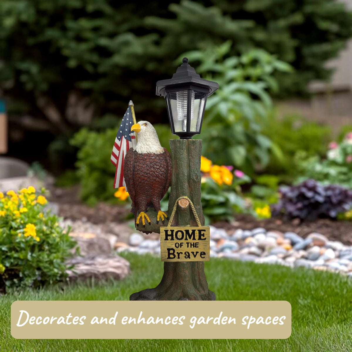 365RUSTIC patriotic statue makes a meaningful gift for veterans or families