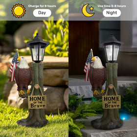 365RUSTIC outdoor eagle decor suitable for patios, yards, and entryways