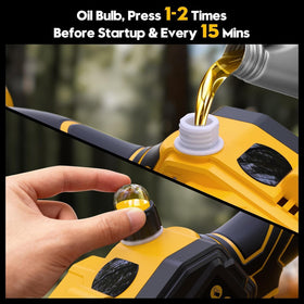 3D VO INN yellow cordless design with ergonomic handle for comfort.