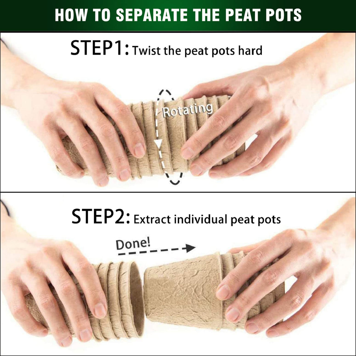 3T GROUP biodegradable nursery pots promote air flow for seedlings