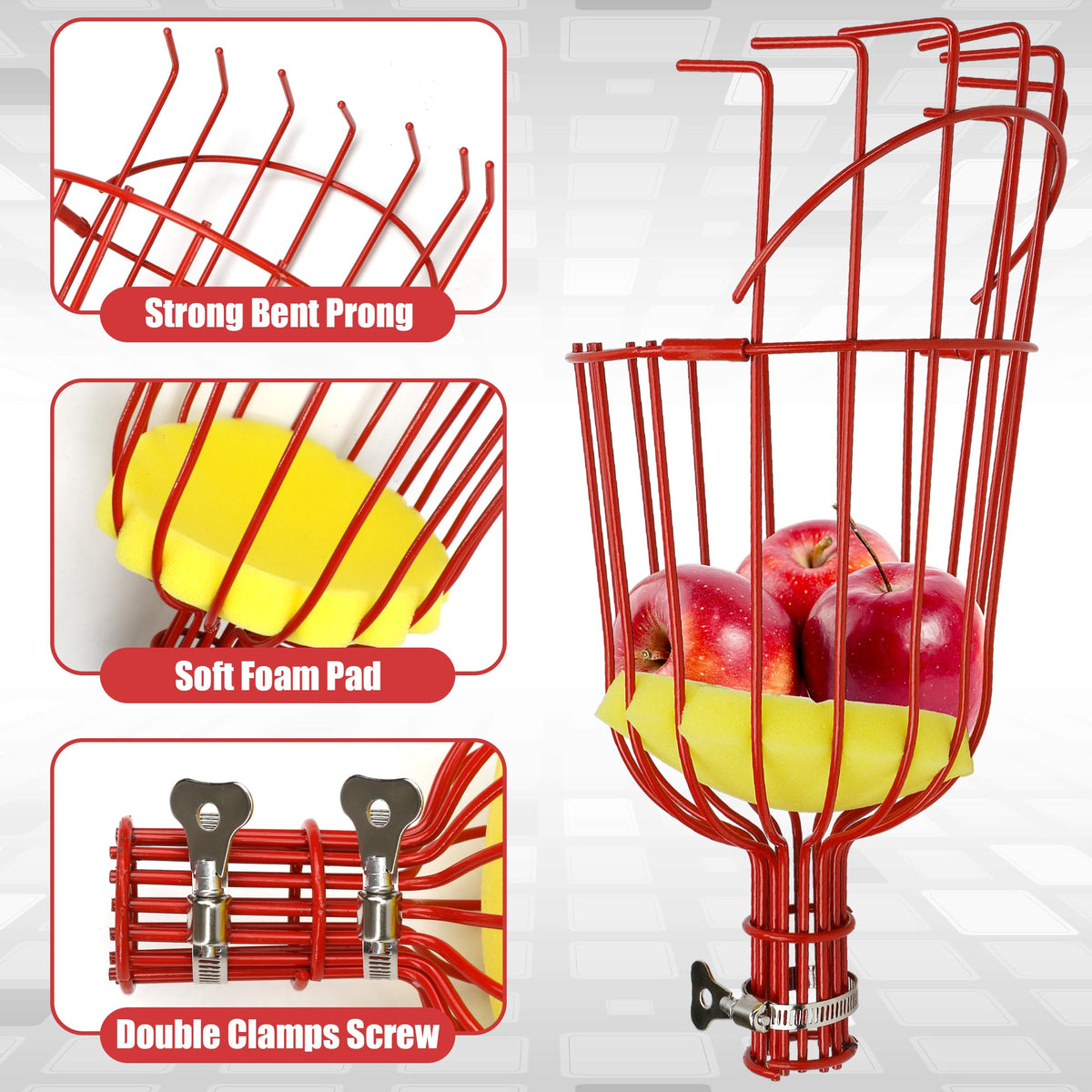 3TVol pole-compatible basket head ready for high branches