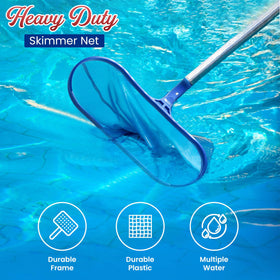 4E's Novelty easy net switching makes chores faster by swapping heads.