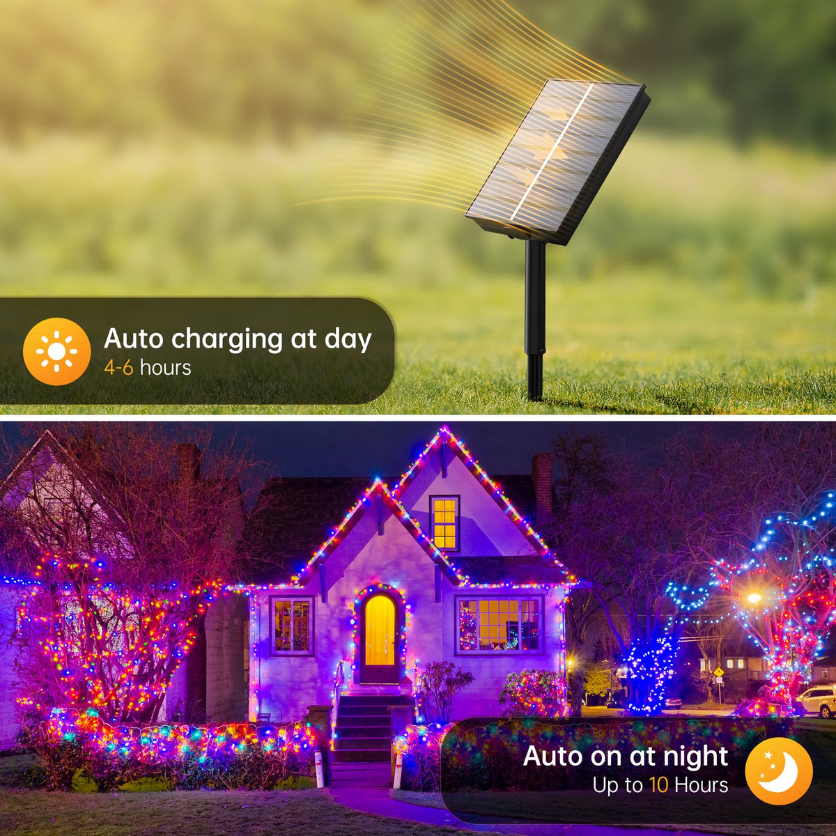 4+ 200 LEDs provide vivid nighttime illumination around above-ground pools