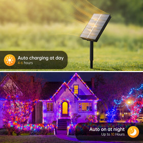 4+ 200 LEDs provide vivid nighttime illumination around above-ground pools