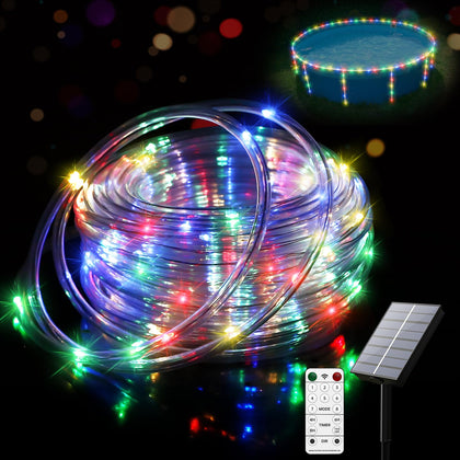 4+ solar-led pool light edge wrap for bright pool perimeter