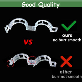 7Queen vine-support clip secures creeping vines to wire, reducing breakage risk.