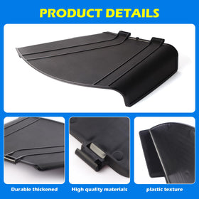 8B8B deflector shield with dimensions measurement guide for proper fit