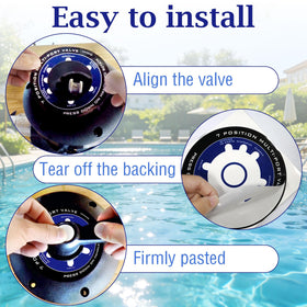 8B8B strong adhesive ensures a lasting bond on valve surfaces
