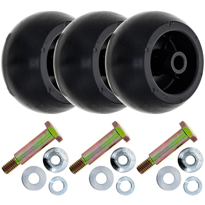 8TEN deck wheel kit fits Exmark Lazer Z for stable mowing and deck alignment