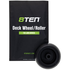 8TEN Deck Wheel Kit for John Deere Ztrak Z645; balanced deck on varied terrain