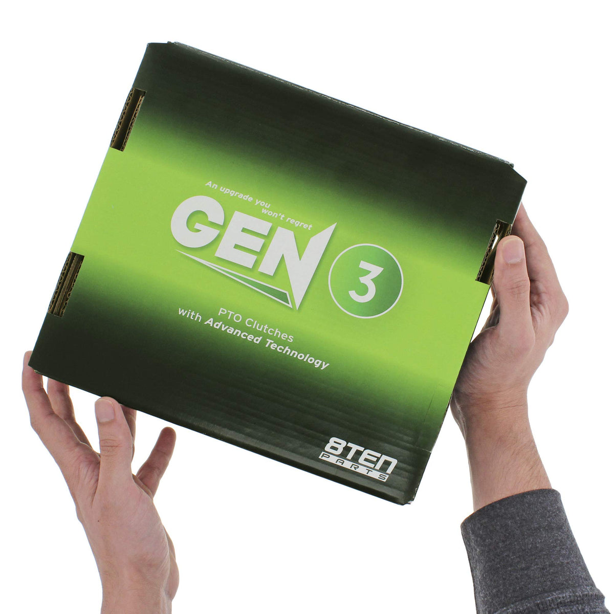 CCW rotation indicator on 8TEN Gen 3 for correct mounting.