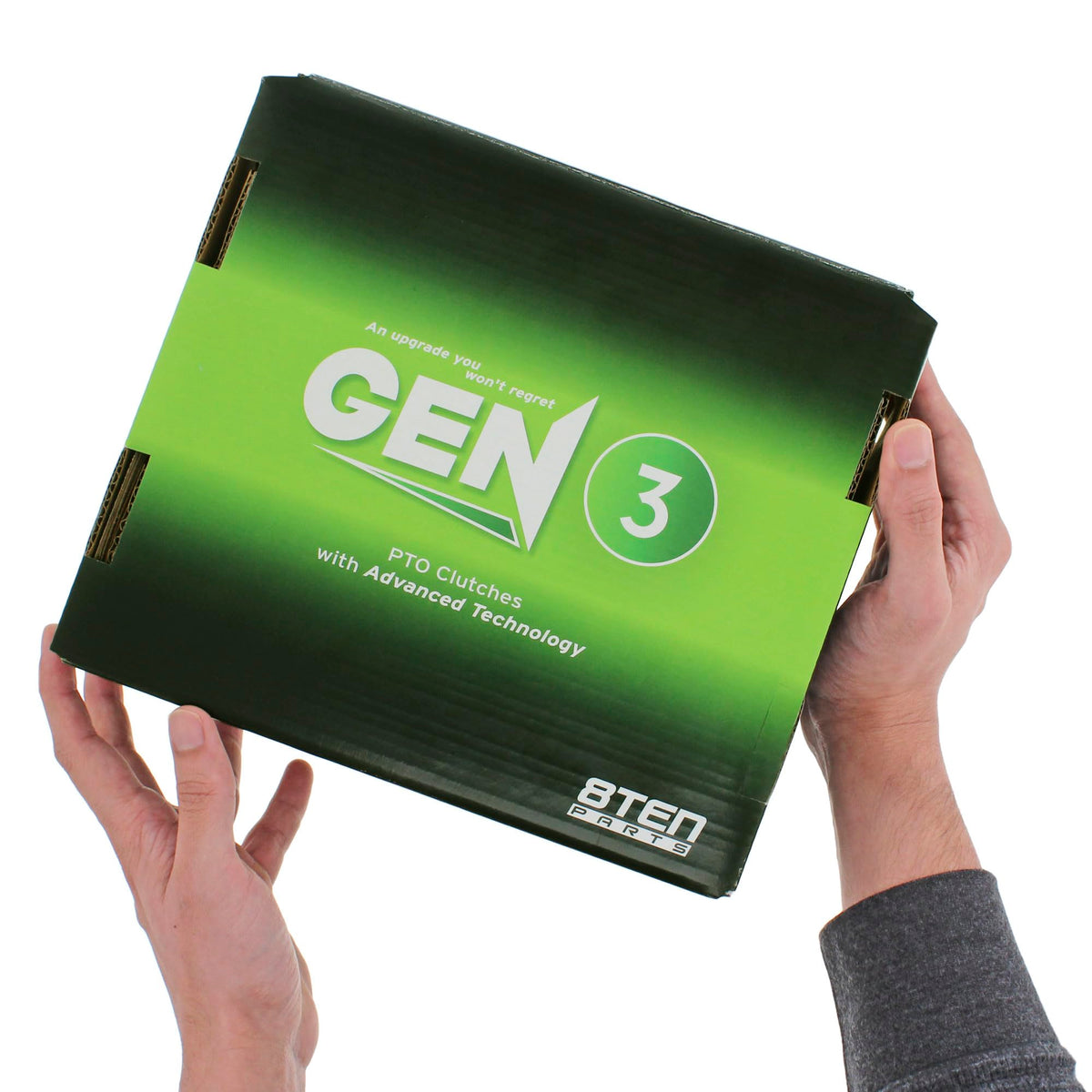 8TEN Gen 3 PTO clutch thermal cutoff feature helps prevent damage due to heat.