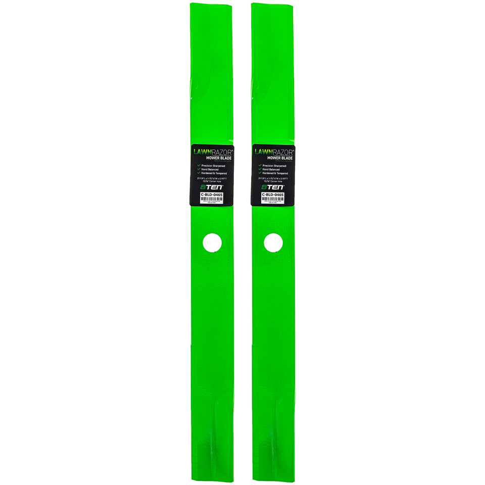 8TEN LawnRAZOR blade with 21-¼ inch length for precise mowing.