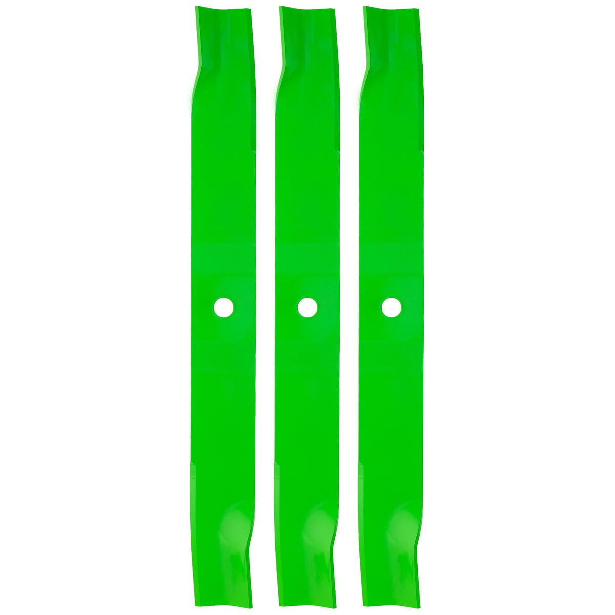 8TEN LawnRAZOR blade for Ariens Gravely Ikon 60 deck with high-lift foil.