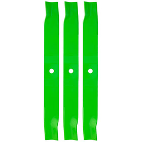 8TEN LawnRAZOR blade for Ariens Gravely Ikon 60 deck with high-lift foil.
